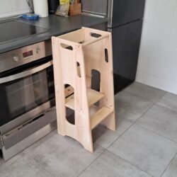 Torre de aprendizaje Evolutiva de tres Niveles Montessori